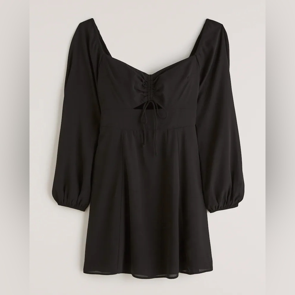 Elegant Black Women's Dress